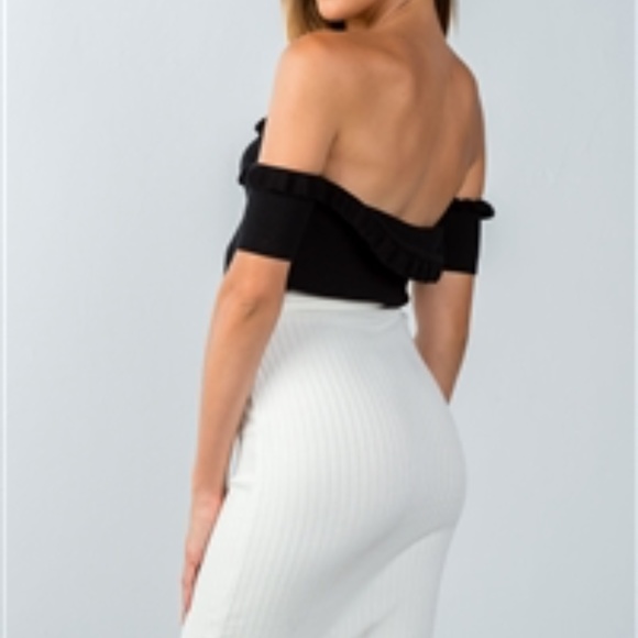 RIBBED KNIT PENCIL SKIRT - Picture 2 of 4